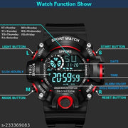Army Kids-Boys Black Silicon Casual Sports Watches