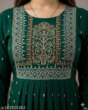 S.S.102 TM Maroon Designer Front Slit Kurti