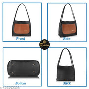 Wome Black Hand-held Bag