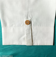 PANJABI KURTI WITH POCKET COLOUR WHITE