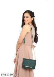 Sling bag stylish design fence imbordered sling bag