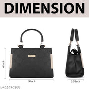 GRAADA Synthetic Leather Casual Design Shoulder Crossbody Handbag For Women