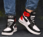 TRM Red sneaker casual Partywear shoes for men and boys