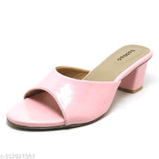 Orally Casual Block Heel Slipper For Women And Girl