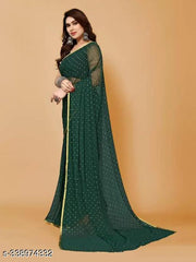 Bundi Print Saree