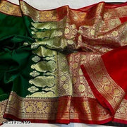 Banarasi satin silk saree