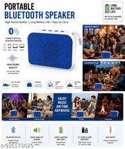 Mega Bass MINI Portable Wireless Bluetooth Premium Speaker 5 WATT Portable Bluetooth Party Speaker(Multi Colour)