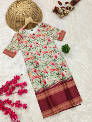 FASHIONABLE  COTTON DIGITAL PRINT KURTI FOR WOMAN WEAR