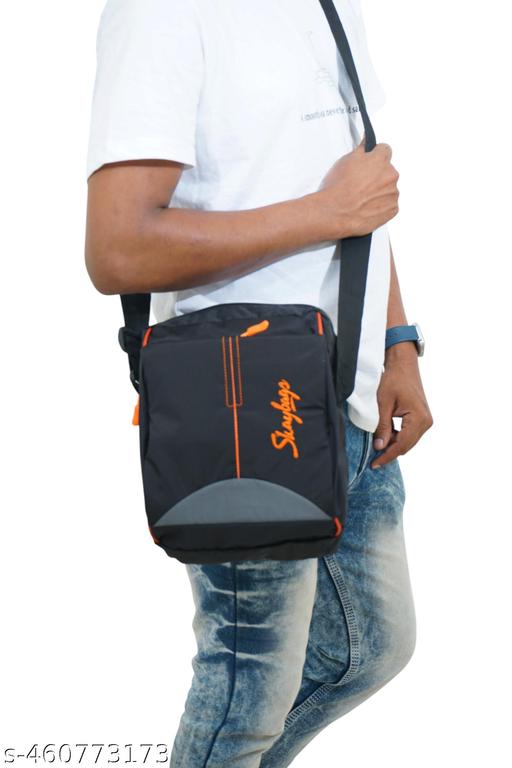 Premium Sling Bag for Men and Women Water-Resistant Passport bag Small One Side Shockproof Travel Cross Body Messenger Handbag for daily use