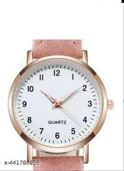 girl watch fashion casual leather belt Watches simple ladies watch with free kids led smart watch