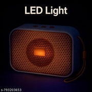 DPM Wireless Bluetooth Speaker with LED Light Effect and Deep Bass Audio