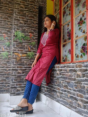 embroidery rayon kurti