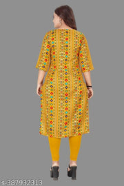 Alisha premium A-Line cotton kurti for woman