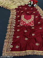 Wedding Embroidered Saree Festive Embroidered SareeBridal Embroidered Saree
