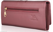 YESSBENZA Artificial Faux Leather Women's and Girls Hand Clutch Cum Mobile Hand Purse Wallets 6 Card Slots