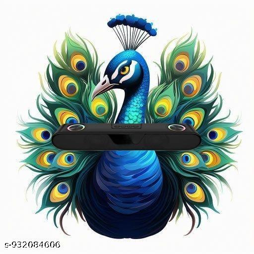 Portable Bluetooth Speaker, 16 Watts, Upto 8h Backup, Dual Drivers + Dual Passive Radiators, Call Function, Bluetooth v5.3 | USB | mSD| AUX, TWS, RGB LED