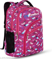 Stylish Printed Backpack - Perfect for School, College, and Travel Adventures for Girls
