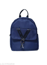 Trendy bow style backpack