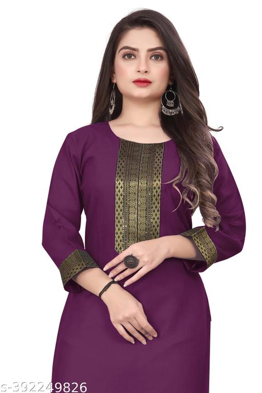 stylelist kurti with work