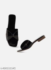 Synthetic Flat Sandals