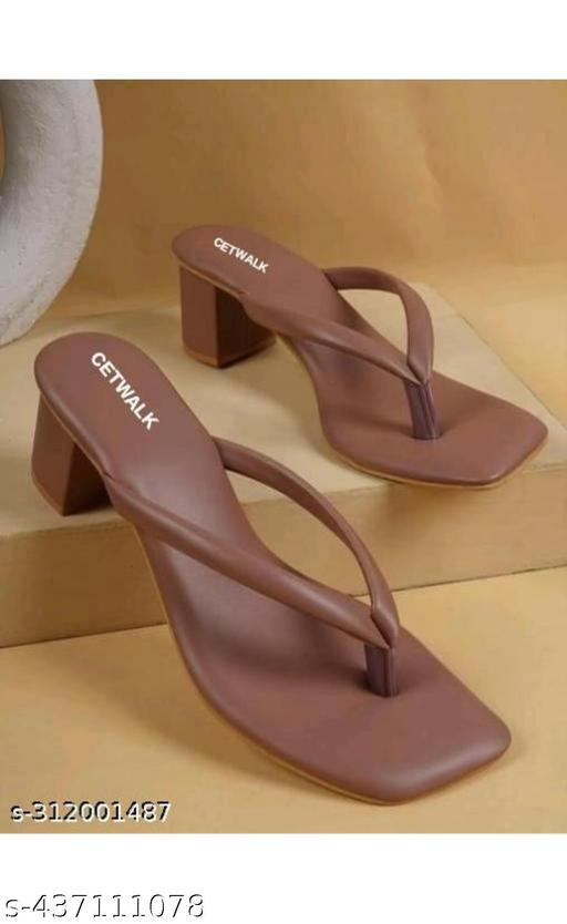 Synthetic Flat Sandals