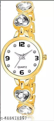 LATEST DIL STONE WATCH FOR WOMEN AND GIRLS WITH FREE BRACELET