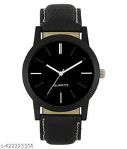 Leather Strap Watch for Men & Boys - Combo of 3 Watches