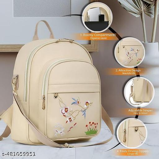 Backpack Small Trending Casual Stylish Tinytot Designer Waterproof Bagpack for Girls and Women for College and School and Gift for Girls