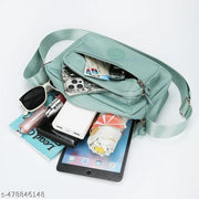 Crossbody Purse for Women, Nylon Waterproof Shoulder Purse