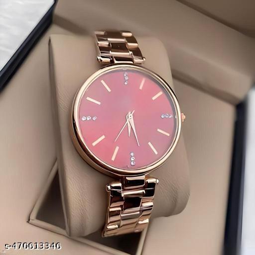 CNNIX Newly Arrived Metal Women Watch for Women and Girls