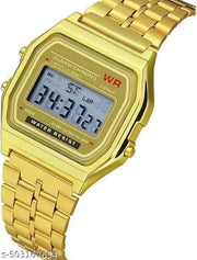 Sports Waterproof Watch for Men Boys with Backlight Alarm Snooze Stopwatch Analog Watch - For Boys Digital Black Round Waterproof Gym Fitness Freek