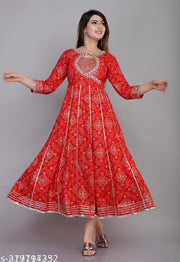 Women's Rayon Printed Straight Kurti