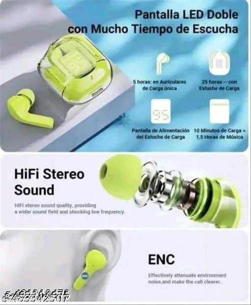 ULTRAPODS Earbuds 12 hours playtime bluetooth wireless headphones earphone bluetooth headset