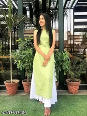 Green lahariya only kurti