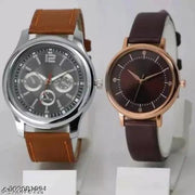 H&H New Trendy couple   Watch