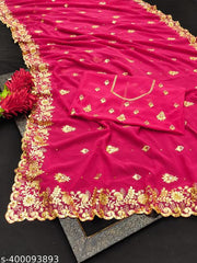 Beautiful zamato saree for women with blouse
