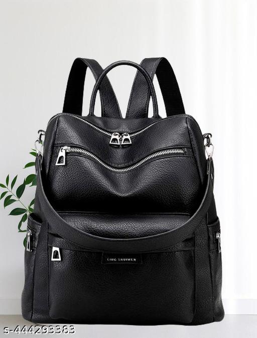 Bohobuzz Backpack Purse for Women Convertible Travel Vintage PU Leather Bag(Backpack,bag,backpack for women women bag fashion,stylish)