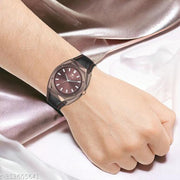 Lorenz Men's Fashion Stainless Steel Case Brown Analog Watch for Men | MK-4022R