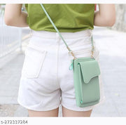 MOMISY Women Cellphone Sling Bag Card Holder Wallet Handbag Crossbody multi-function Shoulder Mobile Bag for Girls