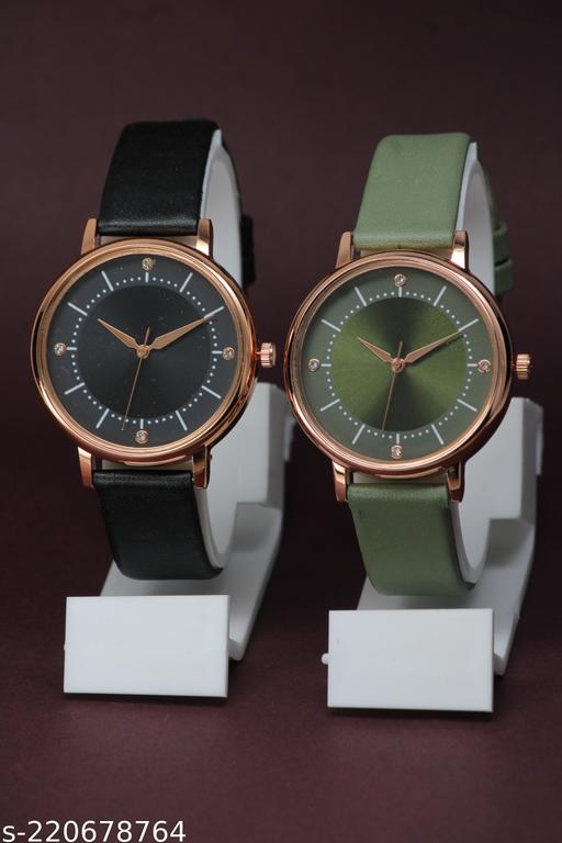 New Ethnic Designer Leather Belt Analog Watches for Women Watches for Girls