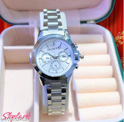 Attractive Silver Chain and Silver coronagraph Dial DB Small Analog Women's & Girl's Watch