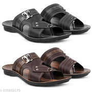 FitFusion Men's Stylish Slipper Combo Pack of 2 Slipper, Casual Flip Flop, Slip On for Men's,Thong Flip-Flops