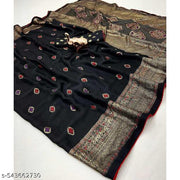 Designer Foil Print Saree in Crepe Georgette with Contrast Piping & Cute Kite Design
