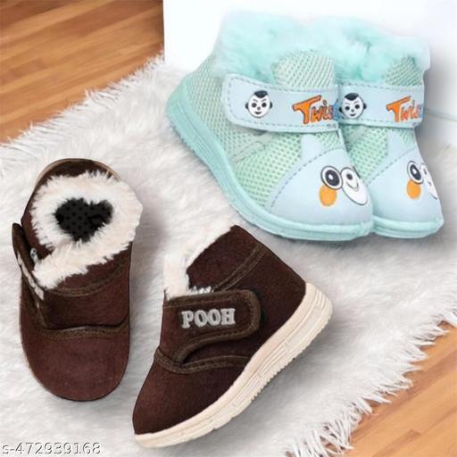 combo baby fur shoes baby shoes combo baby sandal baby clog kids Shoes with Chu Chu Music Sound for Baby Girl and Baby Boys (Age Group - 6-24 Months, brown green Kids Chu Chu Sound Sandals Shoes for Baby Boys & Baby Girls