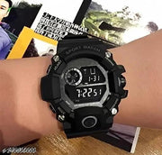 Unisex Digital Watch For Men - Women & Children Digital Watch - For Men & Women New Waterproof Black Digital Jee Shock Unisex Watch For Kids - Boys And Girls