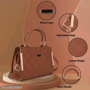 New Stylish Handbag with Embroidered Pattern