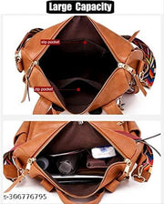 Laptop Backpack Women Backpack Purse Fashion Travel Bag Handbag Ladies Satchel PU Shoulder Bags  (Tan)