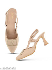 JM LOOKS Women's Fashion Sandals Attractive Stylish Design Heels for Women Girls