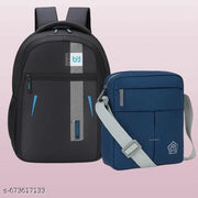 One Side Shoulder Backpack with Bag Combo