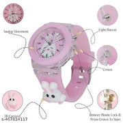 KIDS WATCH BEST WATCH GIRL AND BOY WATCH 3D CARTOON WATCH 3D CARTOON CARACTER Watch for Kids HELLO KITTY Digital Lighting Glowing Kid Watch with LIGHT for Boys and Girl ((Multicolor Kids Watch) [3-10 Years]